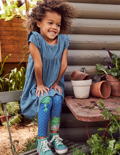 Easy Everyday Dress-Chambray-4