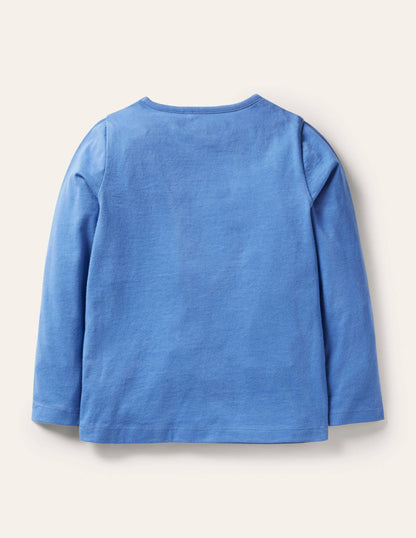 Superstitch T-shirt-Elizabethan Blue Bunnies-2