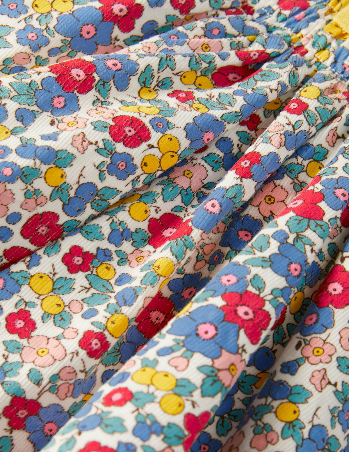 Woven Twirly Skirt-Multi Apple Blossom Floral-3