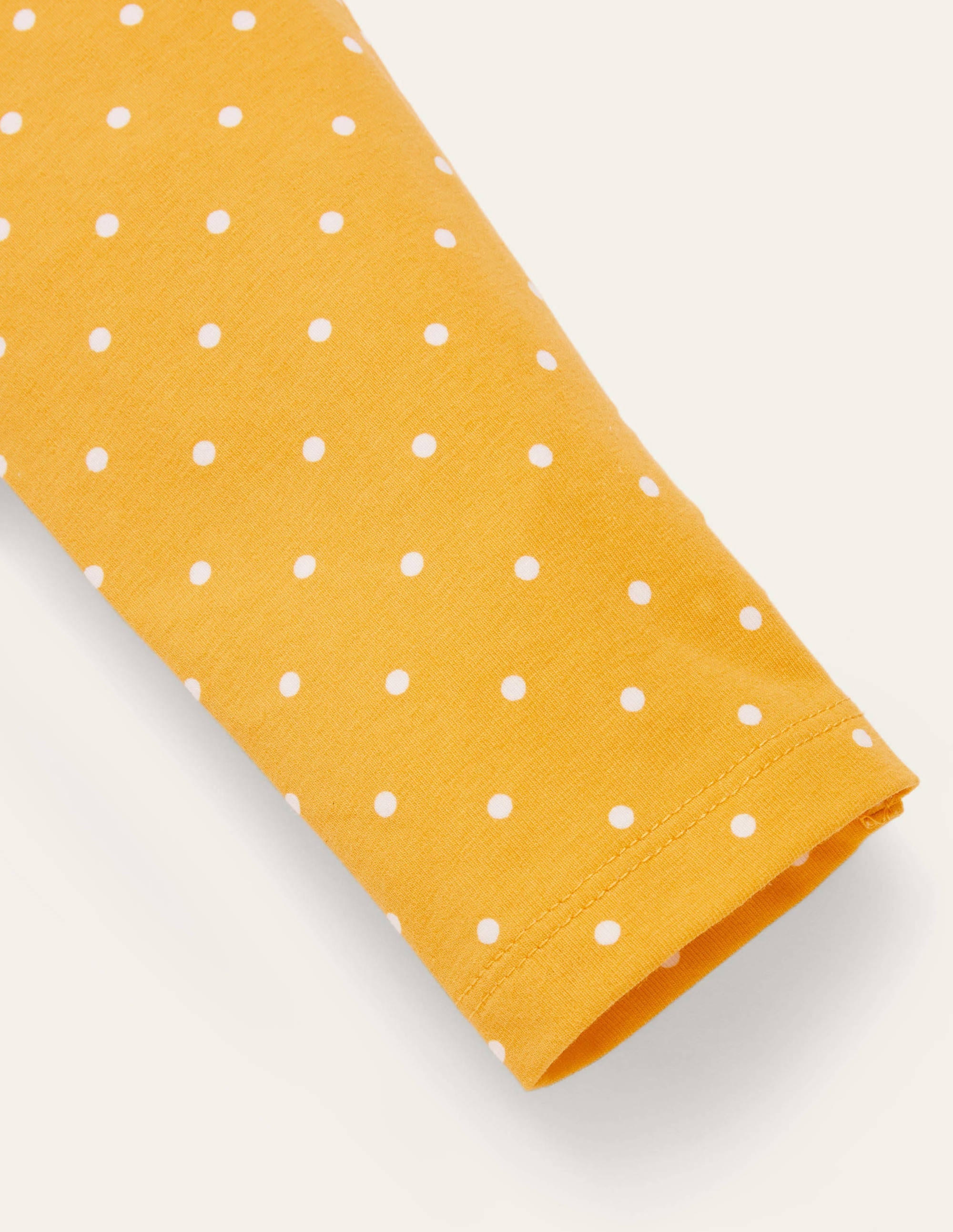 Fun Leggings-Honeycomb Yellow Pin Spot - Image 3