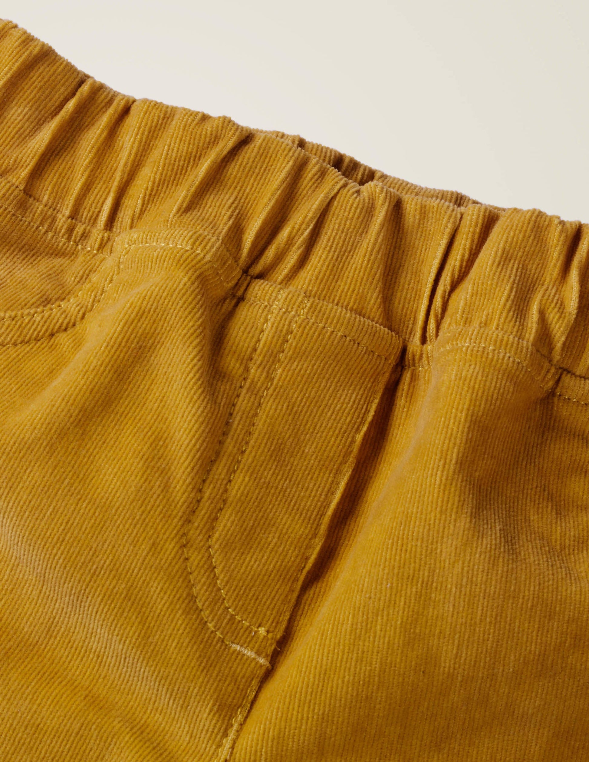 Cord Leggings-Honeycomb Yellow-3