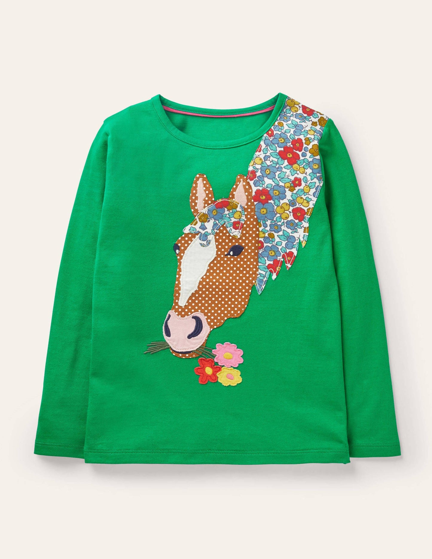 Front & Back T-shirt-Green Pepper Horse