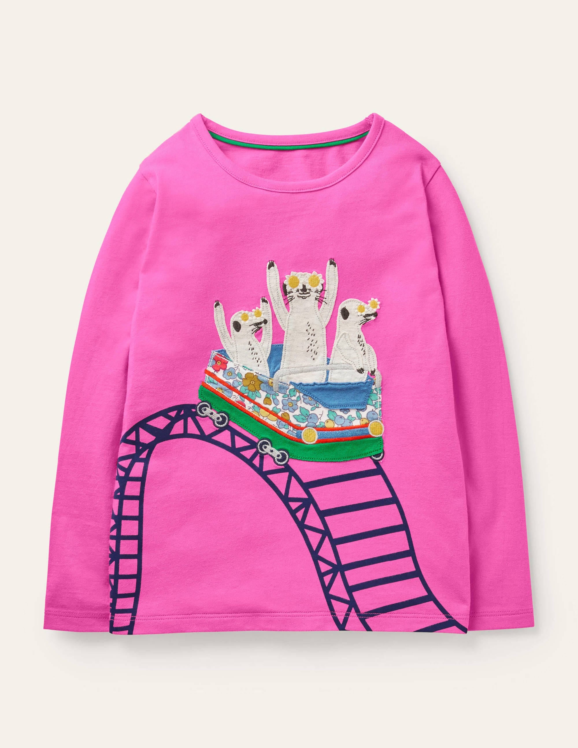 Front & Back T-shirt-Tickled Pink Meerkats - Image 1
