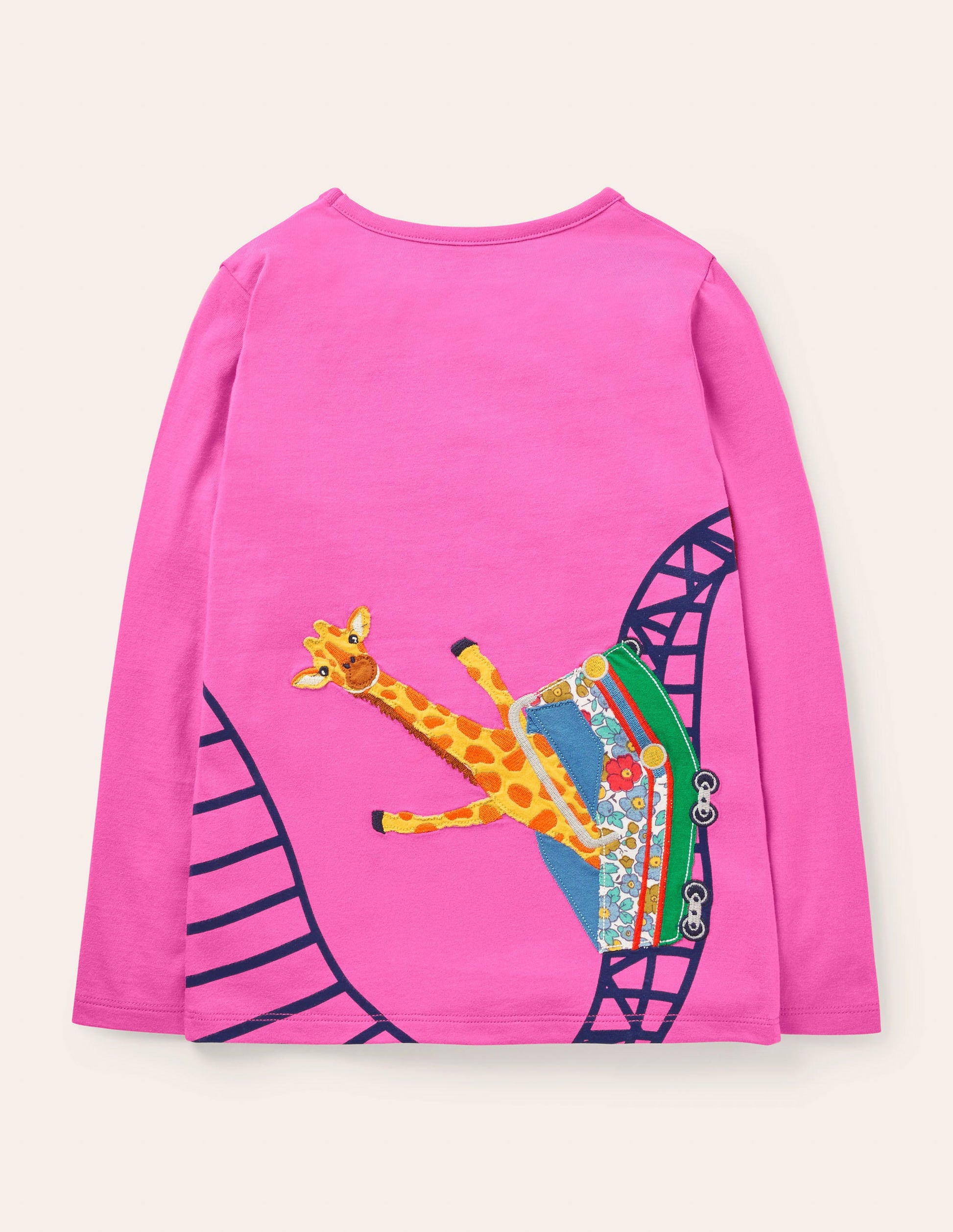 Front & Back T-shirt-Tickled Pink Meerkats-2