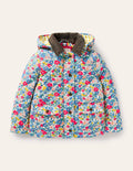 Quilted Jacket-Multi Apple Blossom Floral