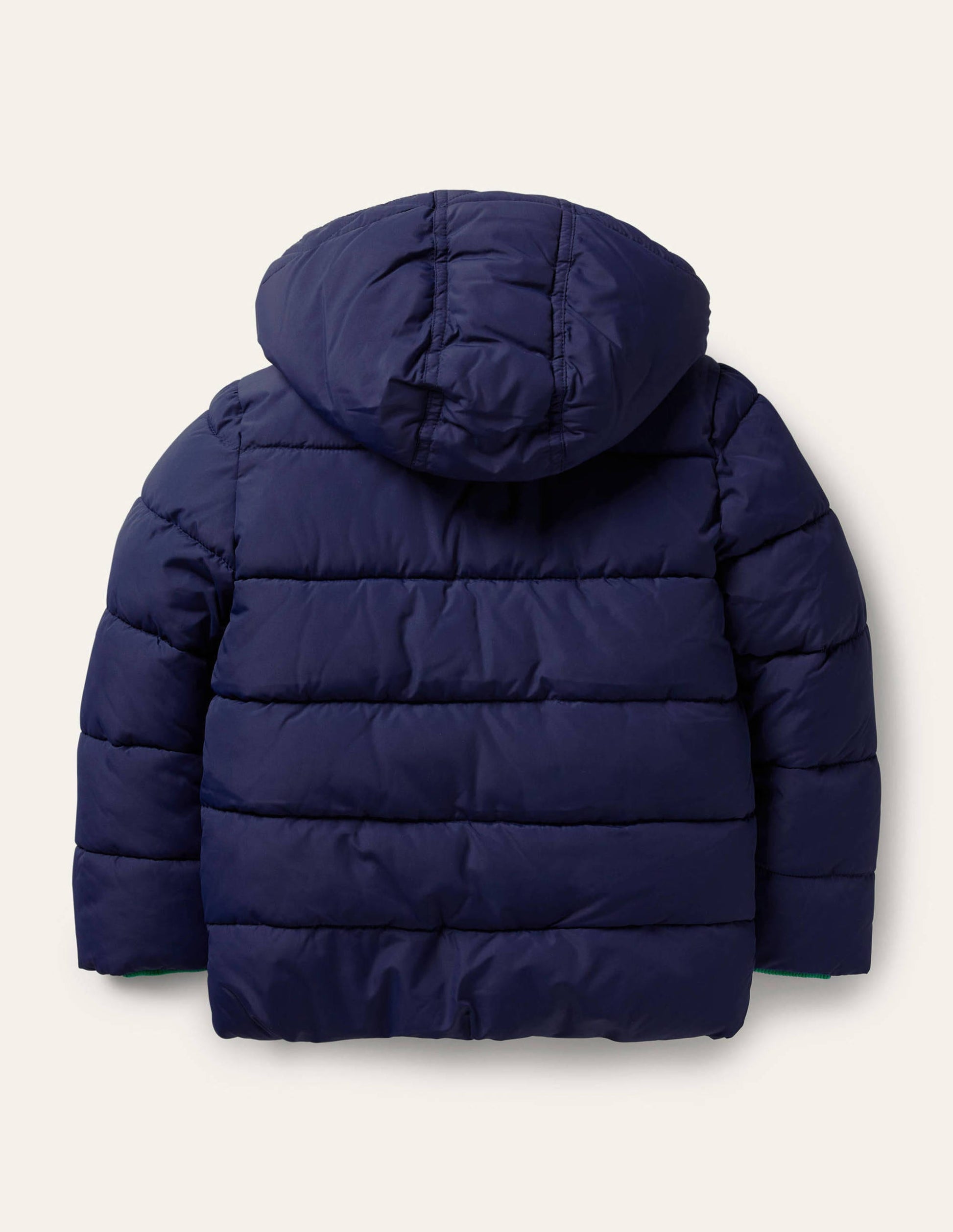 Cosy Padded Jacket-College Navy-2
