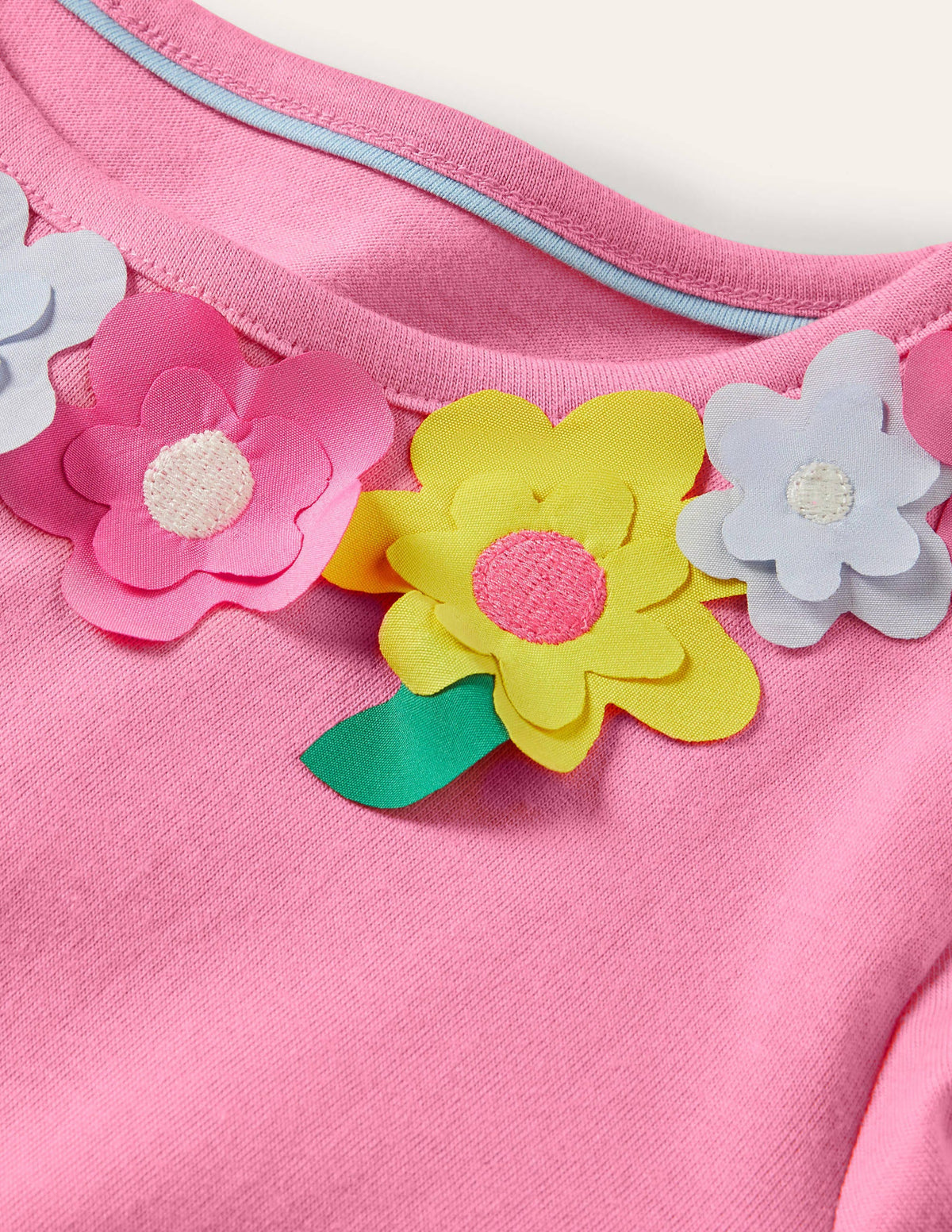 Flutter T-shirt-Pink Lemonade Flowers - Image 3
