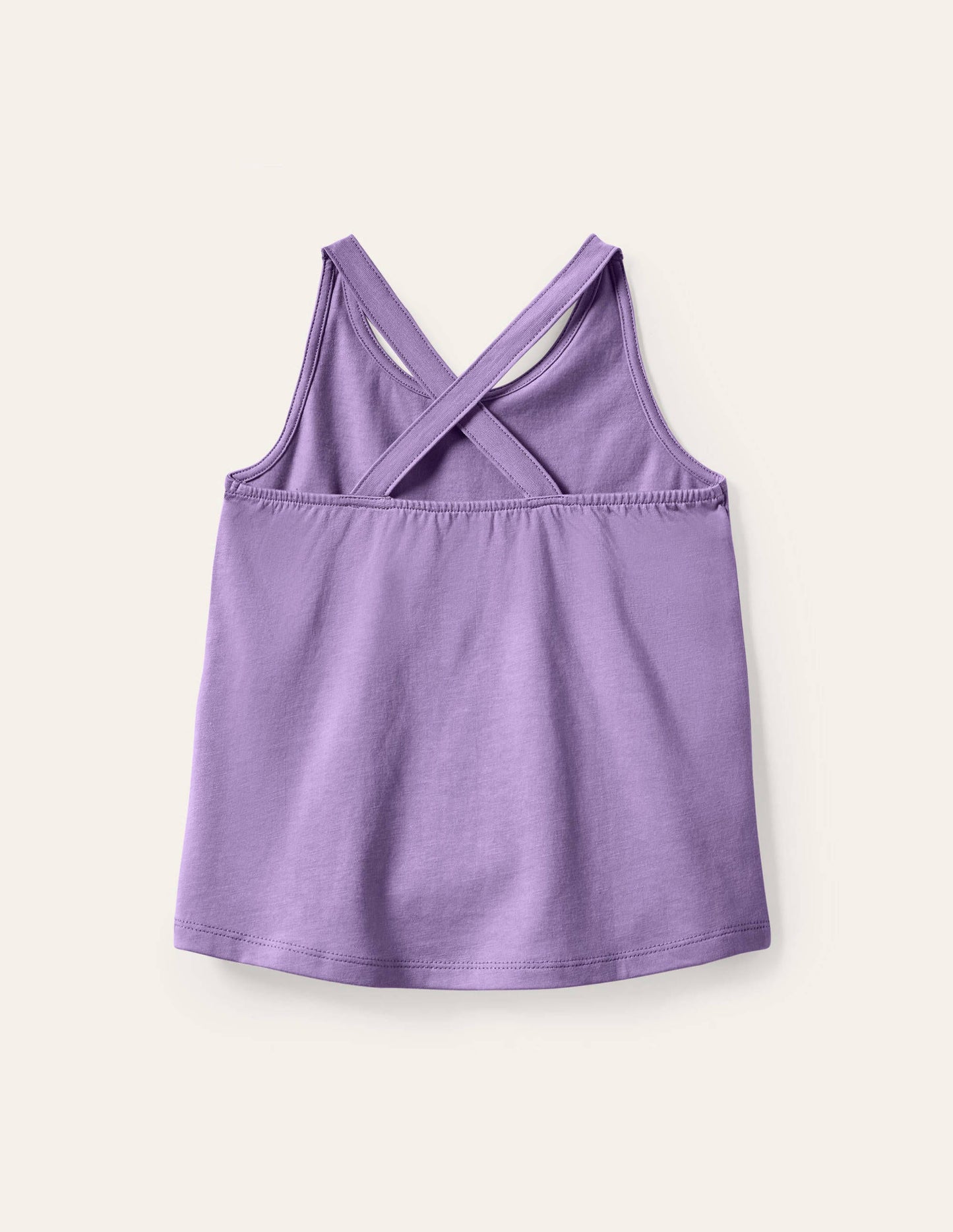 Cross-Back Vest-Cool Violet Purple