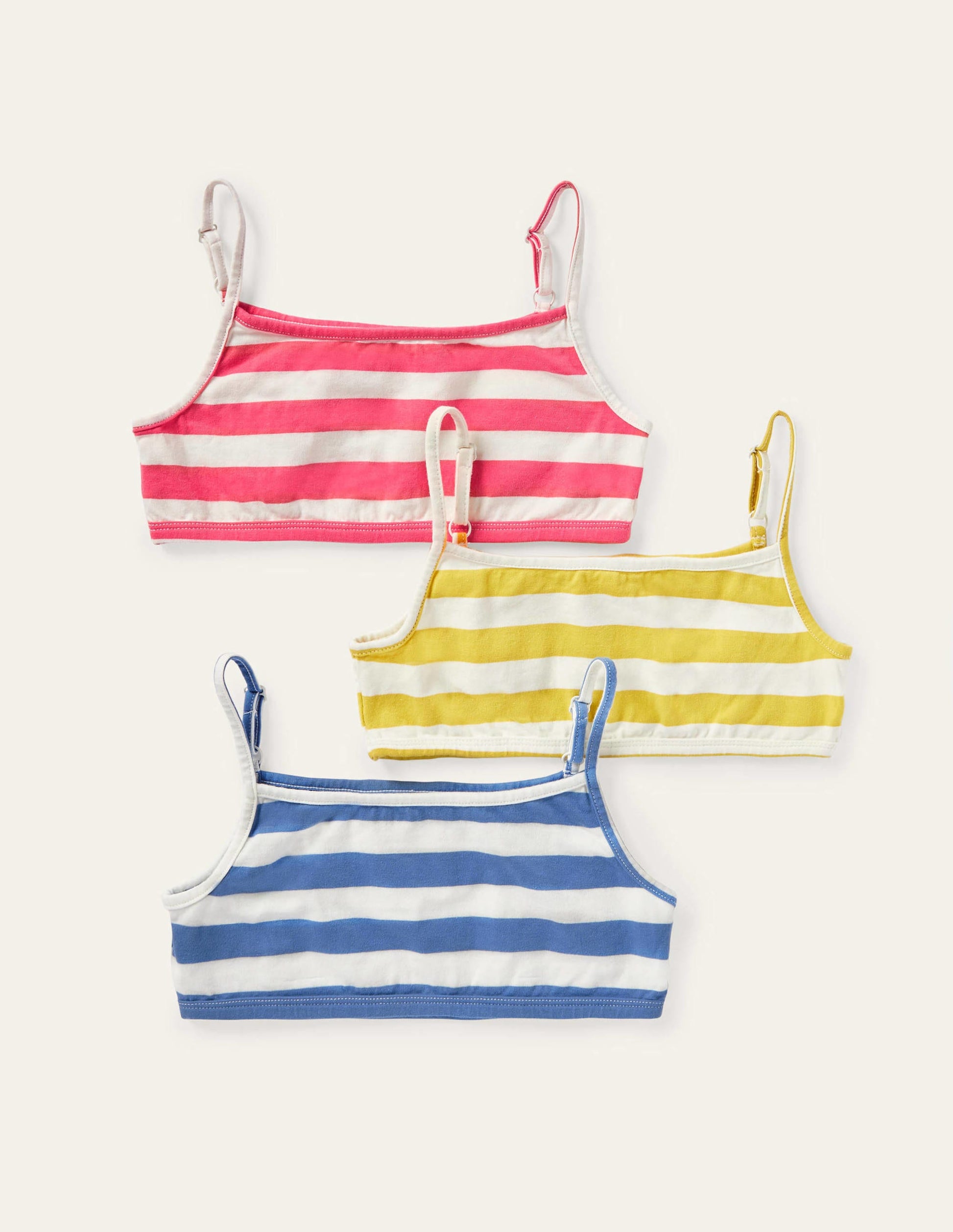 Crop Tops 3 Pack-Ivory/Multi-1