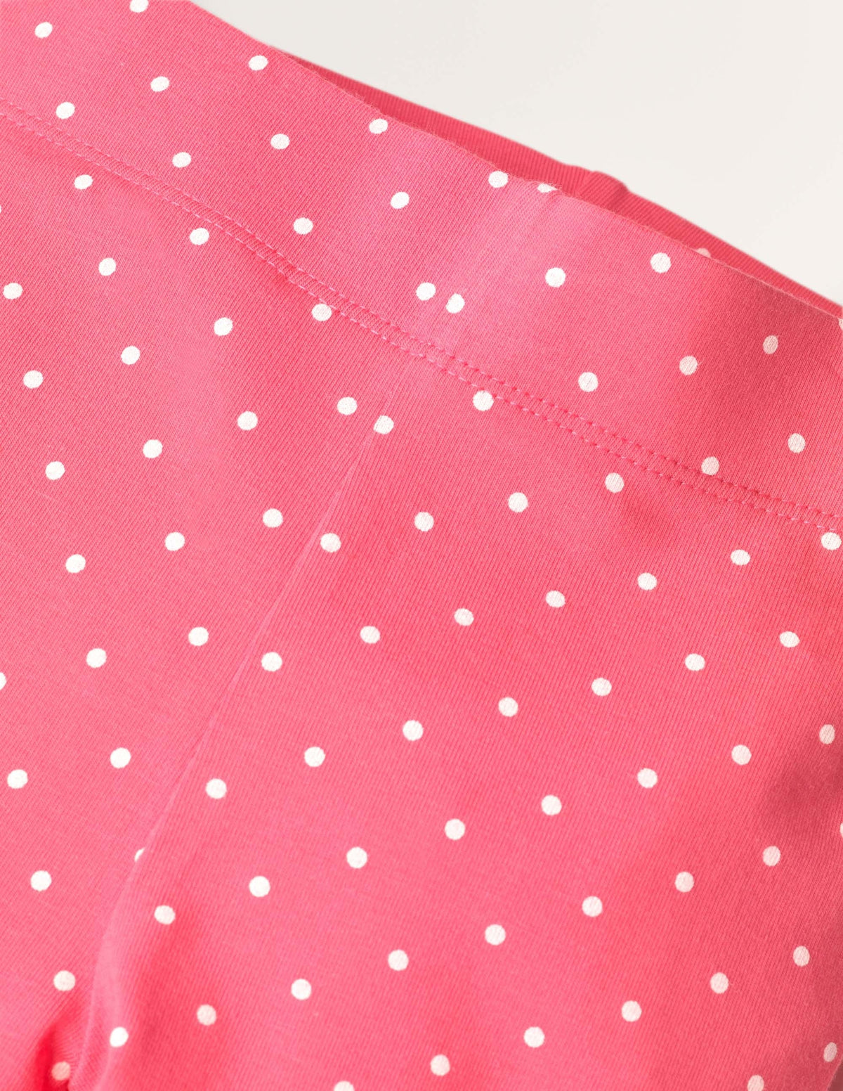 Fun Leggings-Bright Camelia Pink/Ivory Spot - Image 3
