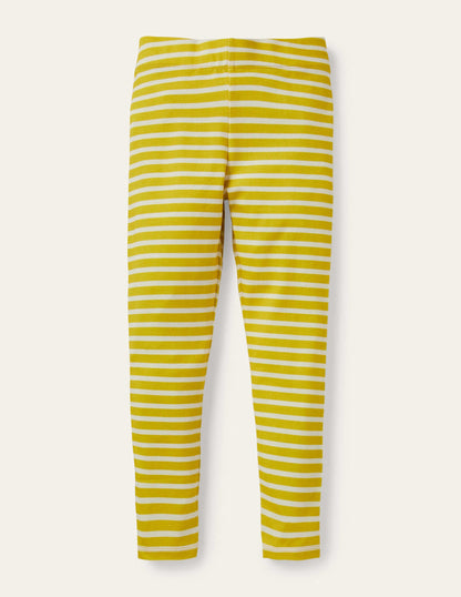 Fun Leggings-Sweetcorn Yellow/ Ivory-2