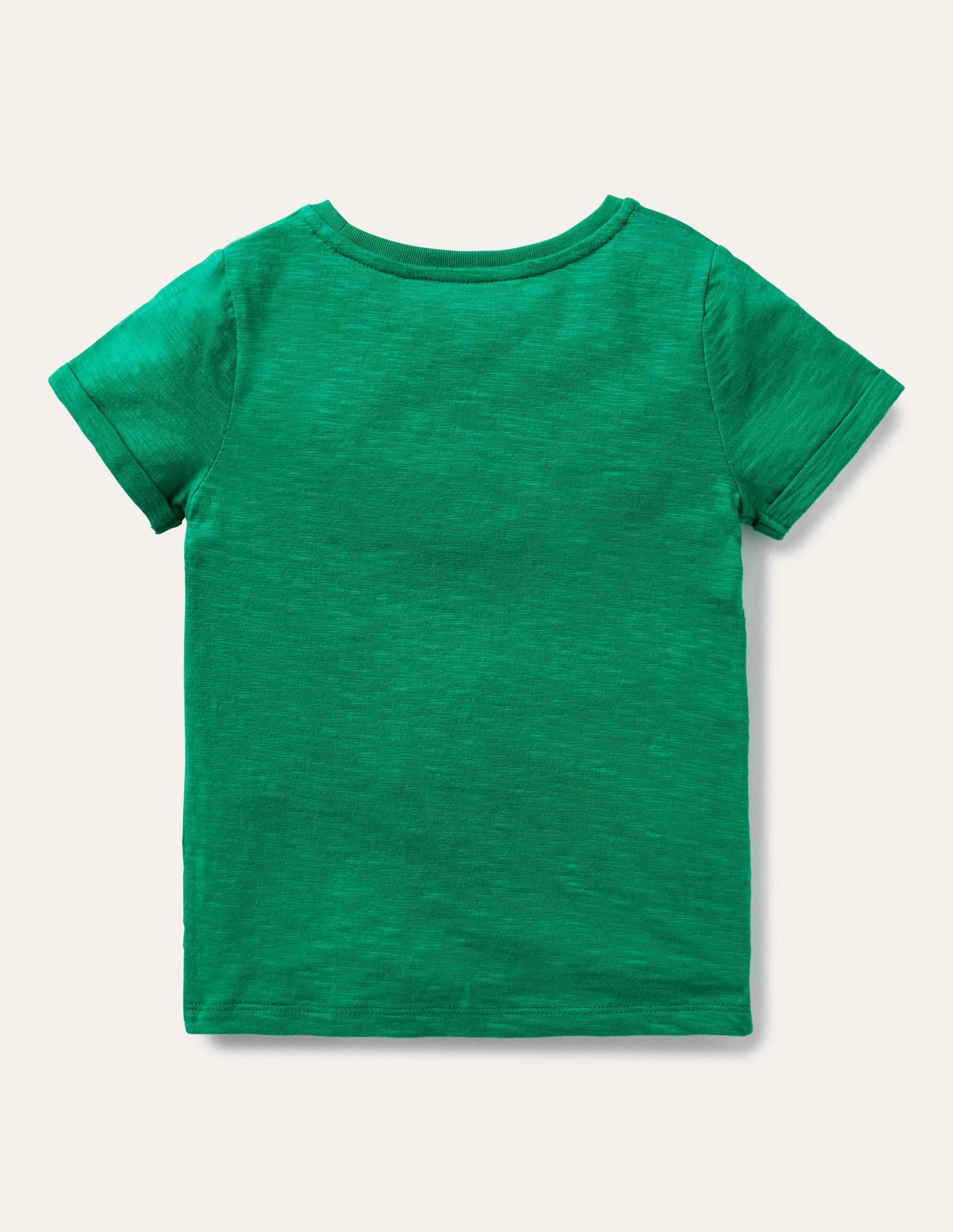 Star Pocket Slub T-shirt-Sapling Green - Image 2