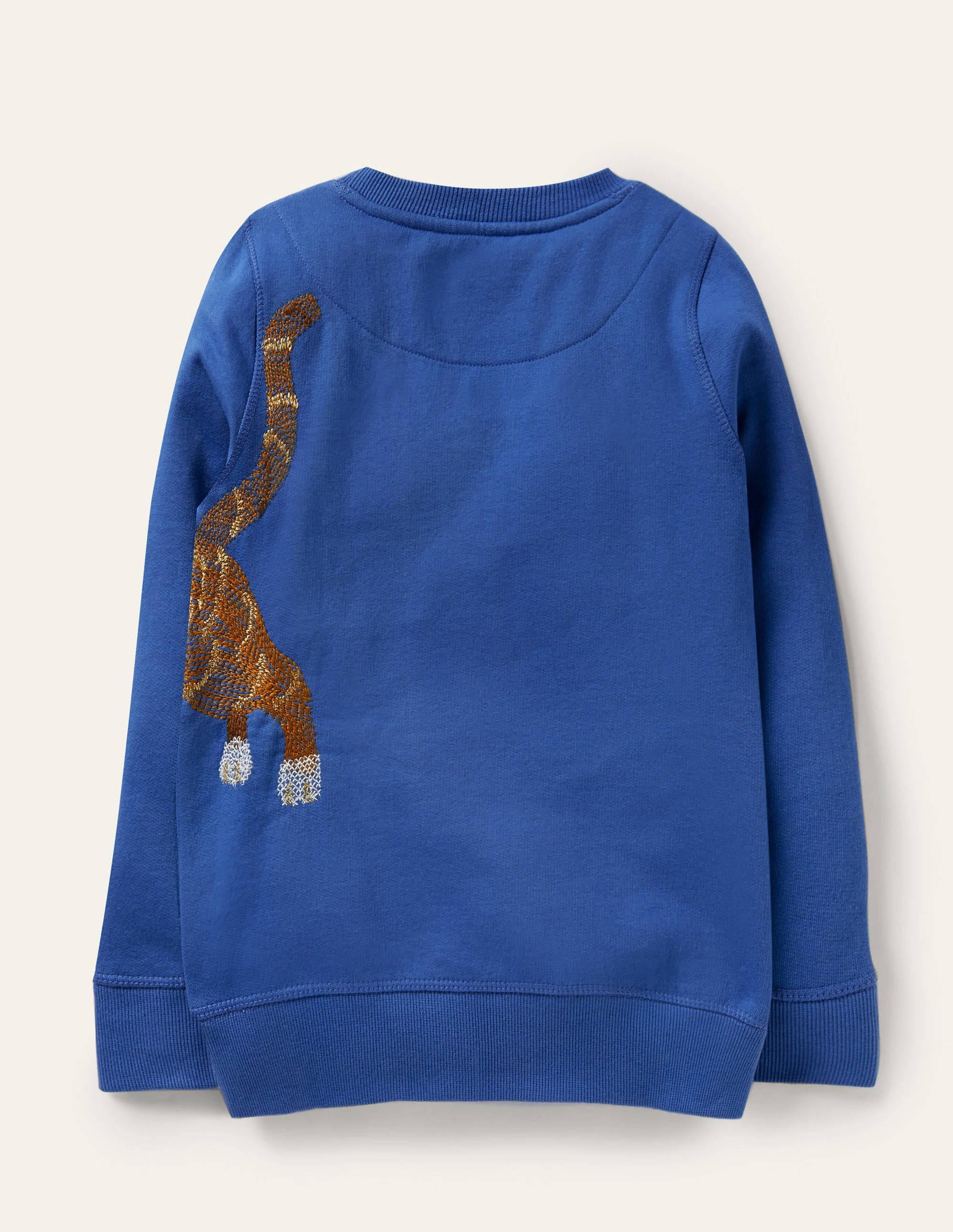 Superstitch Sweatshirt-Elizabethan Blue Kitten - Image 2