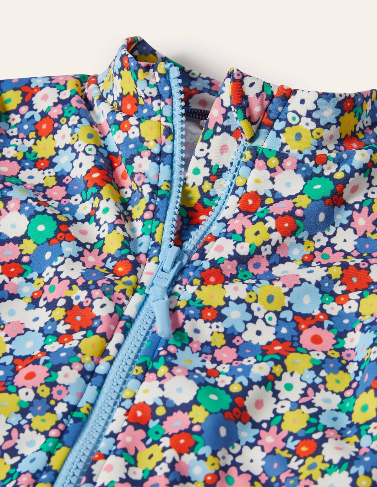 Long-sleeved Swimsuit-Multi Flowerpatch - Image 3