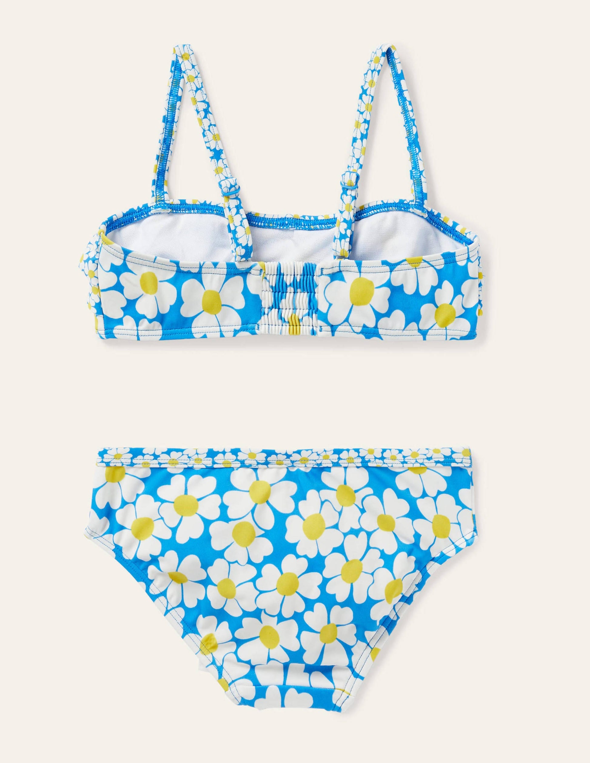 Floral Bikini Set-Moroccan Blue Daisybed-2