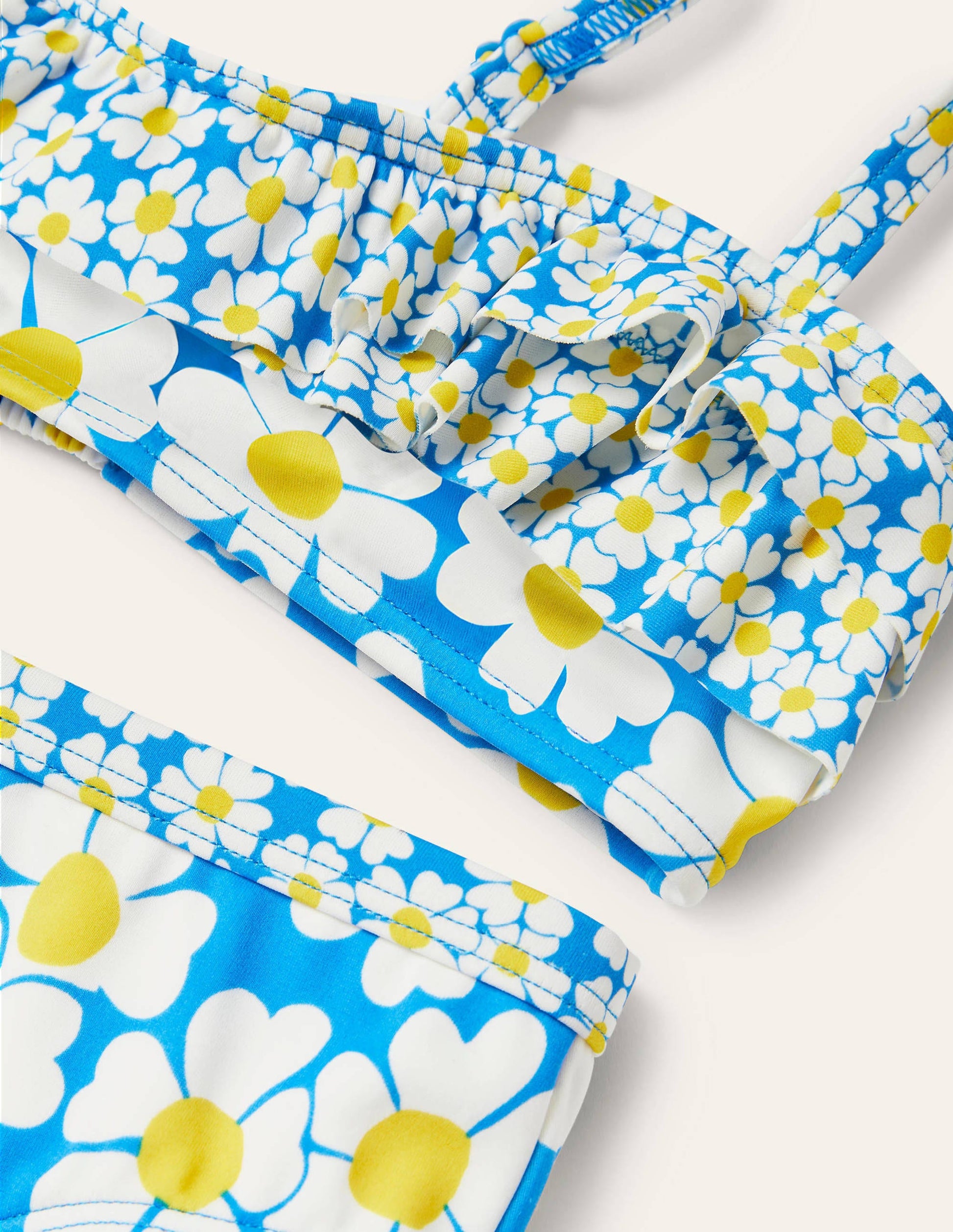 Floral Bikini Set-Moroccan Blue Daisybed-3