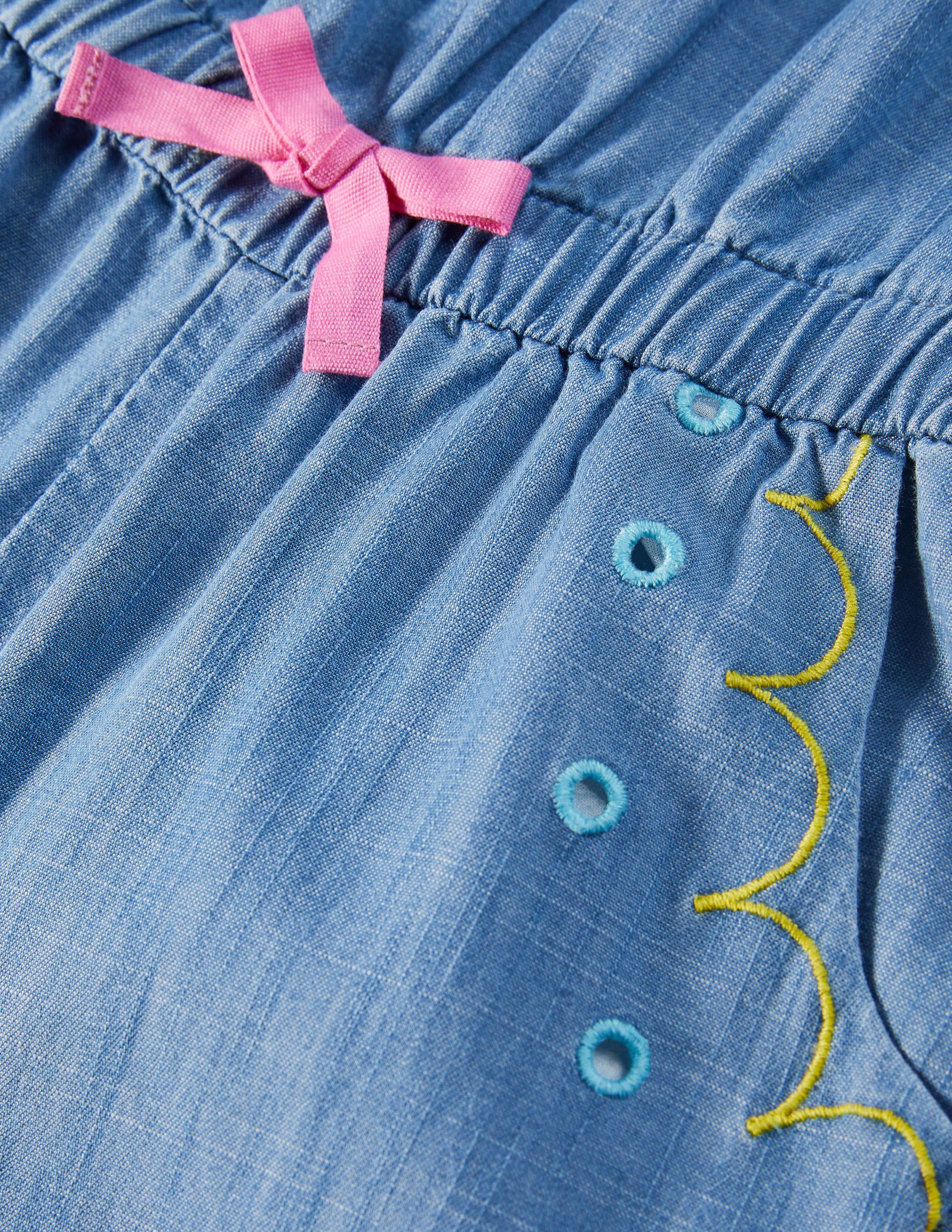Scalloped Dungaree-Chambray - Image 3