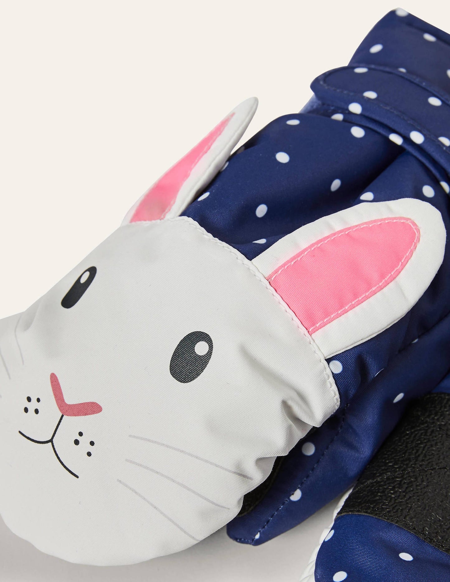 Bunny All Weather Mittens-Starboard/Ivory Spot Bunny