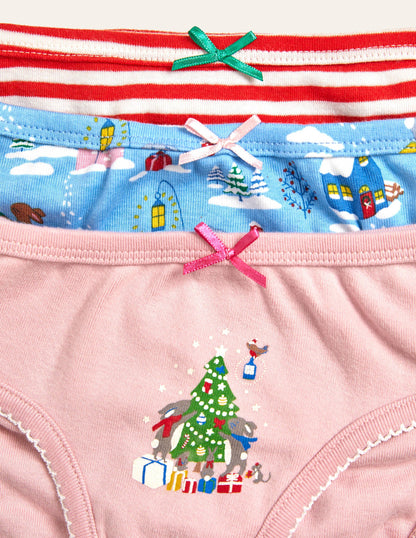 Christmas Pants 3 Pack-Woodland Christmas-3