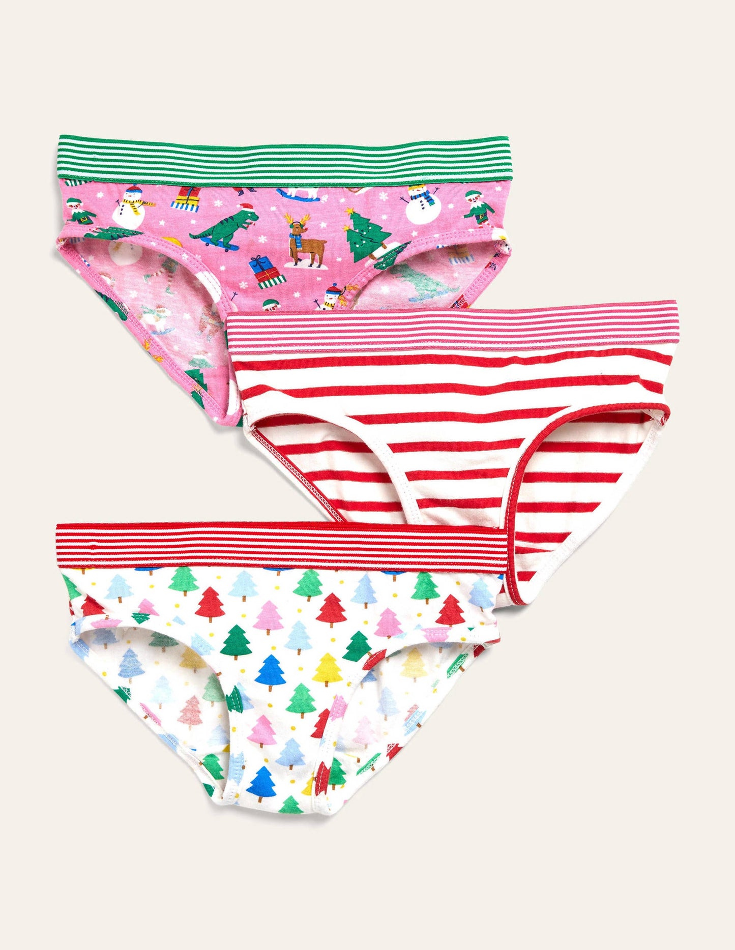Christmas Pants 3 Pack-Multi