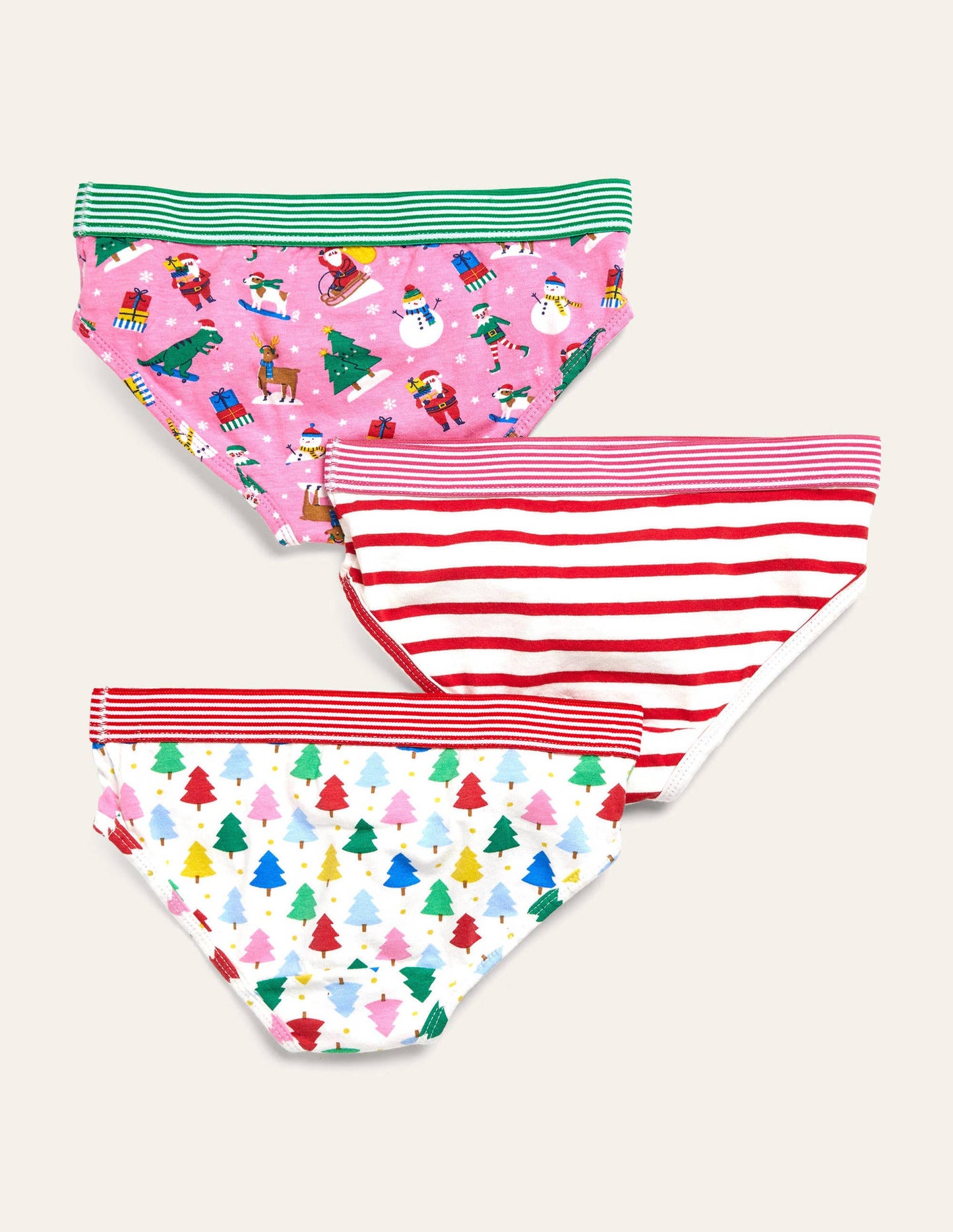 Christmas Pants 3 Pack-Multi