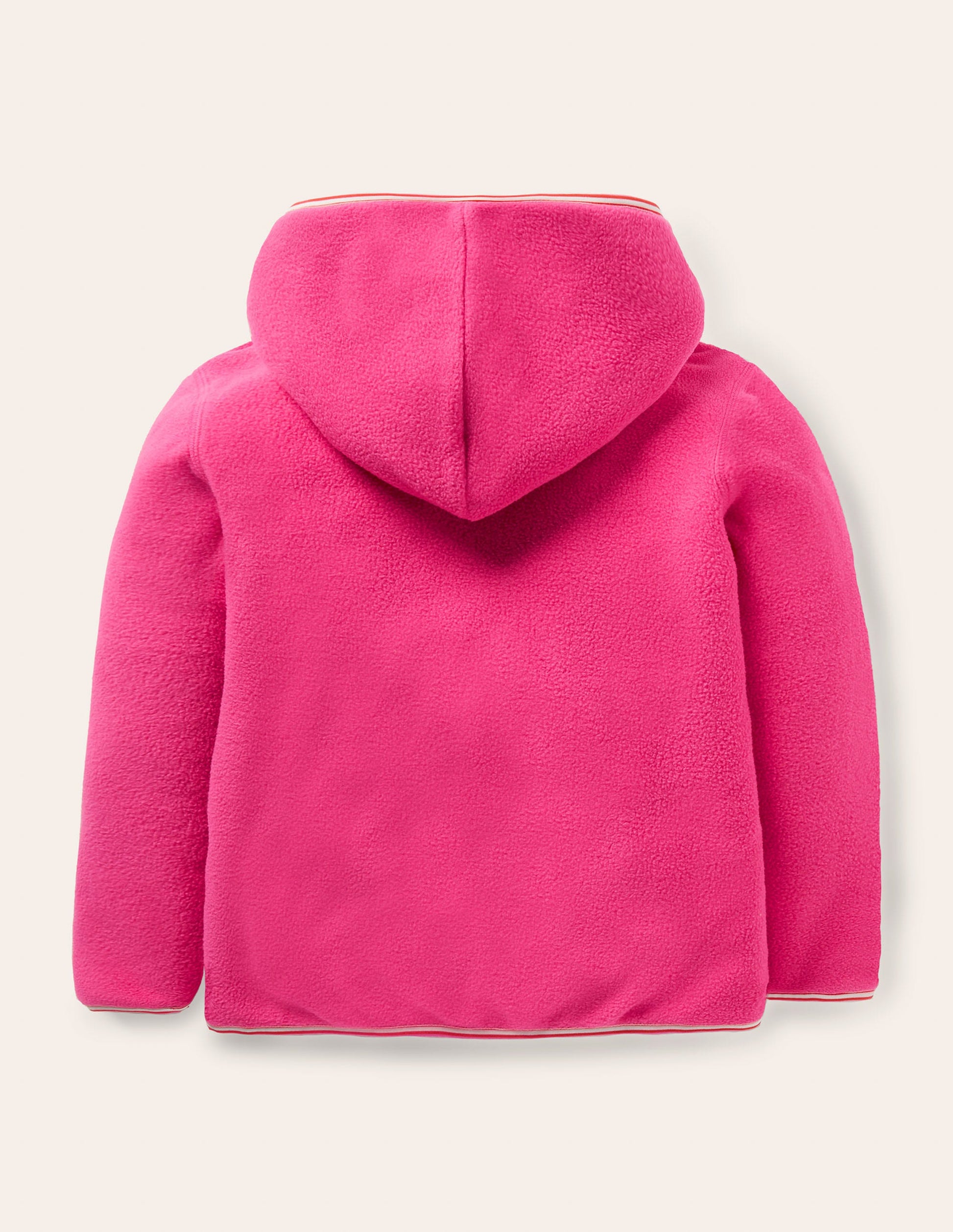 Cosy Reversible Fleece Hoodie-Starboard Blue Multi Spot-2