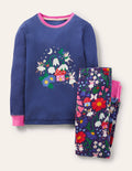 Snug Glow-In-The-Dark Pyjamas-Starboard Blue Forest Fairies