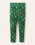 Fun Leggings-Forest Green Fairy Garden