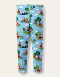 Fun Leggings-Surfboard Blue Red Riding Hood