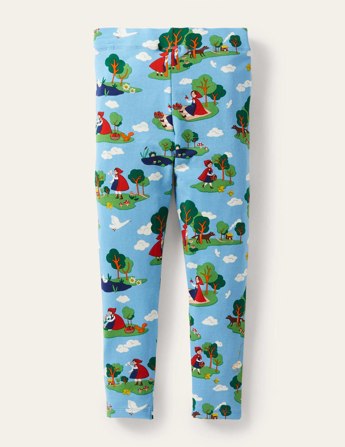 Fun Leggings-Surfboard Blue Red Riding Hood-2