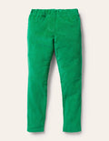 Cord Leggings-Highland Green