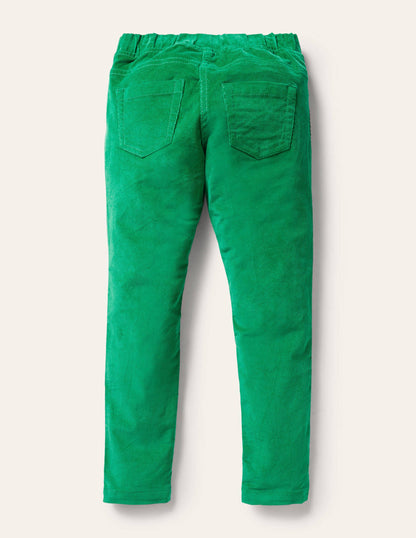 Cord Leggings-Highland Green-2