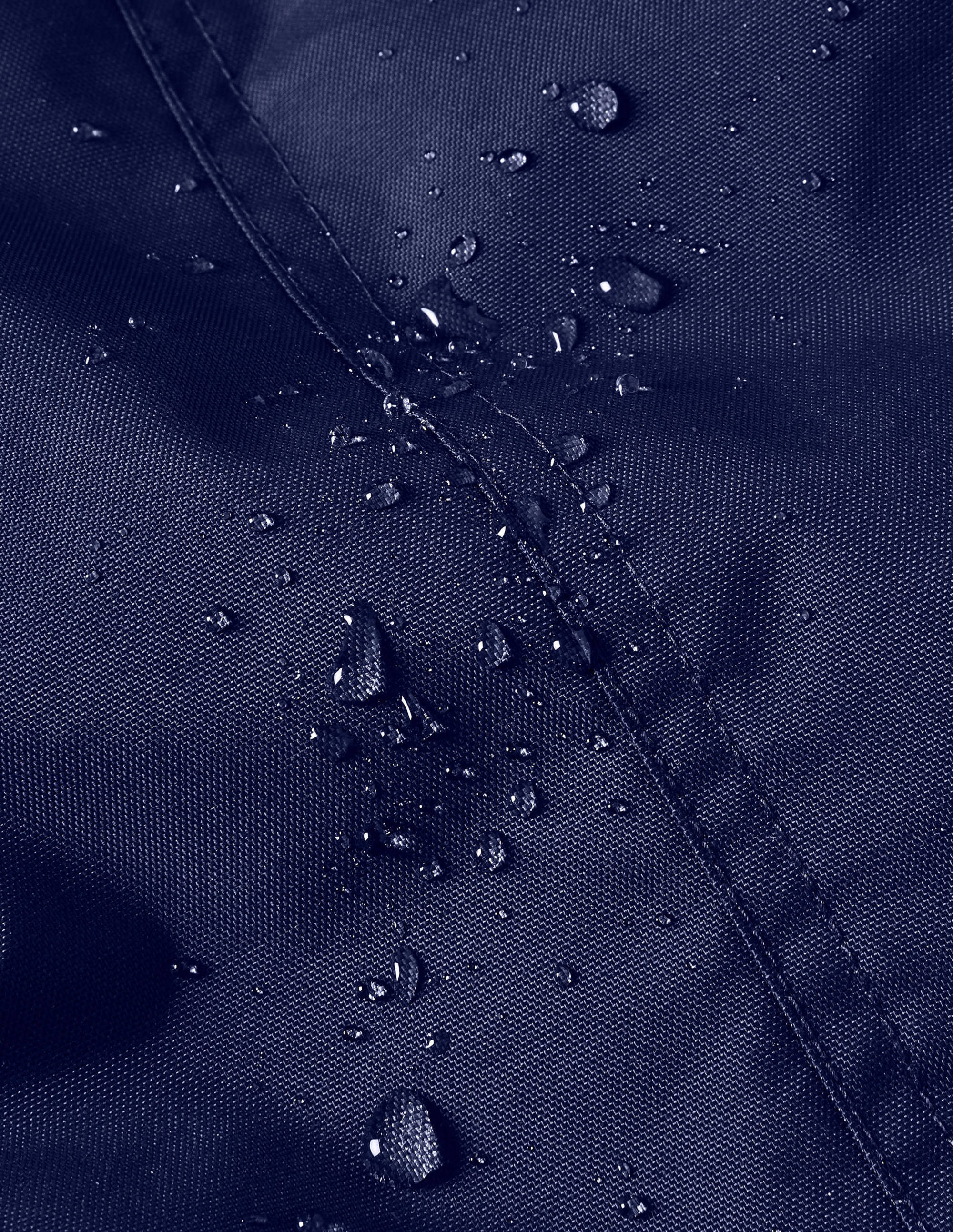 Cosy Waterproof Coat-College Navy Rainbow - Image 4