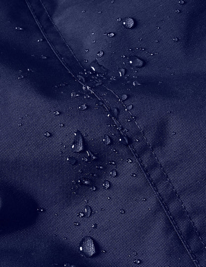Cosy Waterproof Coat-College Navy Rainbow-4