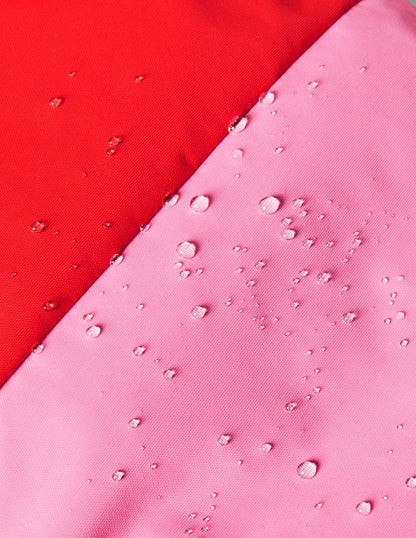 Cosy Waterproof Coat-Rosehip Red-3