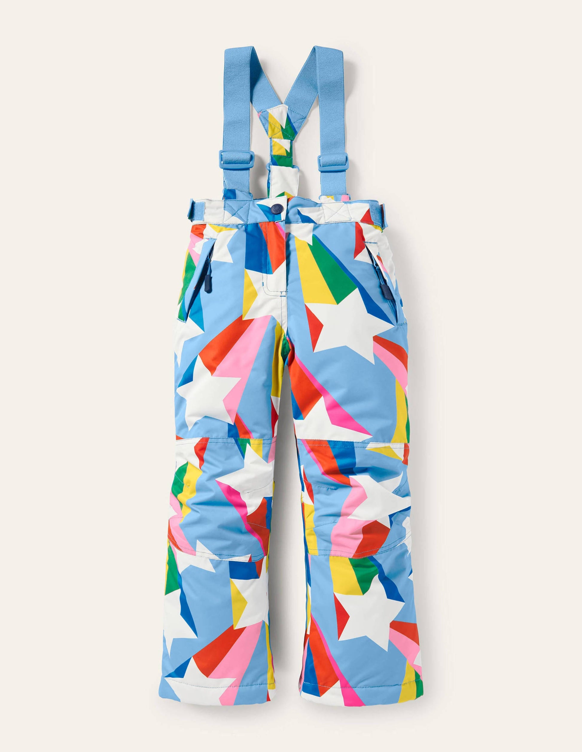 All-Weather Waterproof Trouser-Surfboard Blue Rainbow Star-1