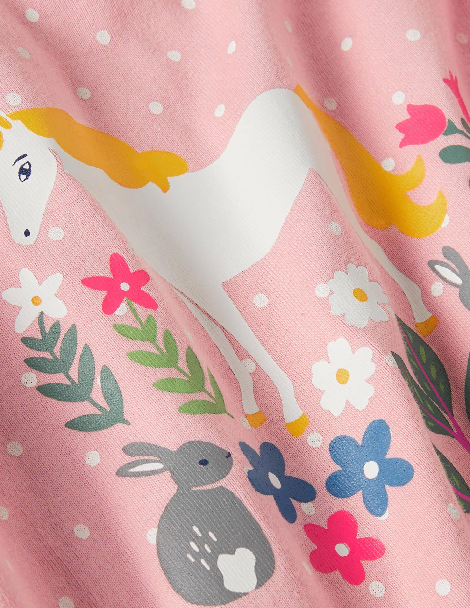 Snug Long John Pyjamas-Starboard Blue Unicorn-3