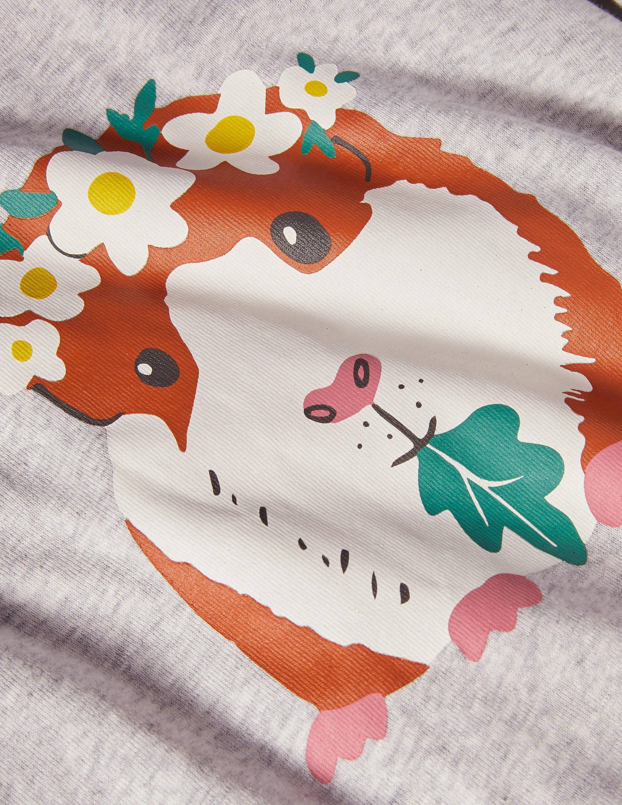 Snug Long John Pyjamas-Dusty Pink Guinea Pigs - Image 3
