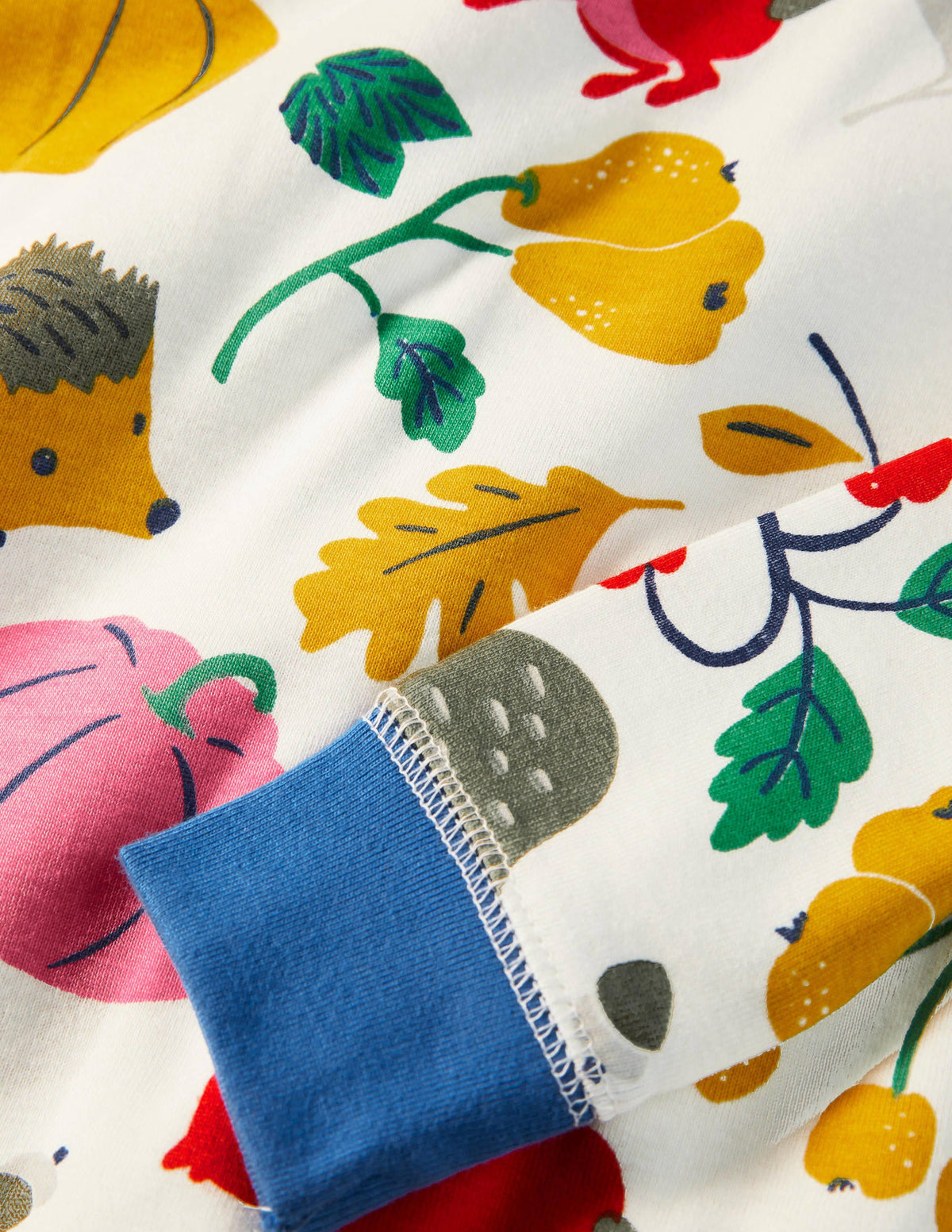 Twin Pack Snug Pyjamas-Ivory Forest Friends/Blue - Image 3