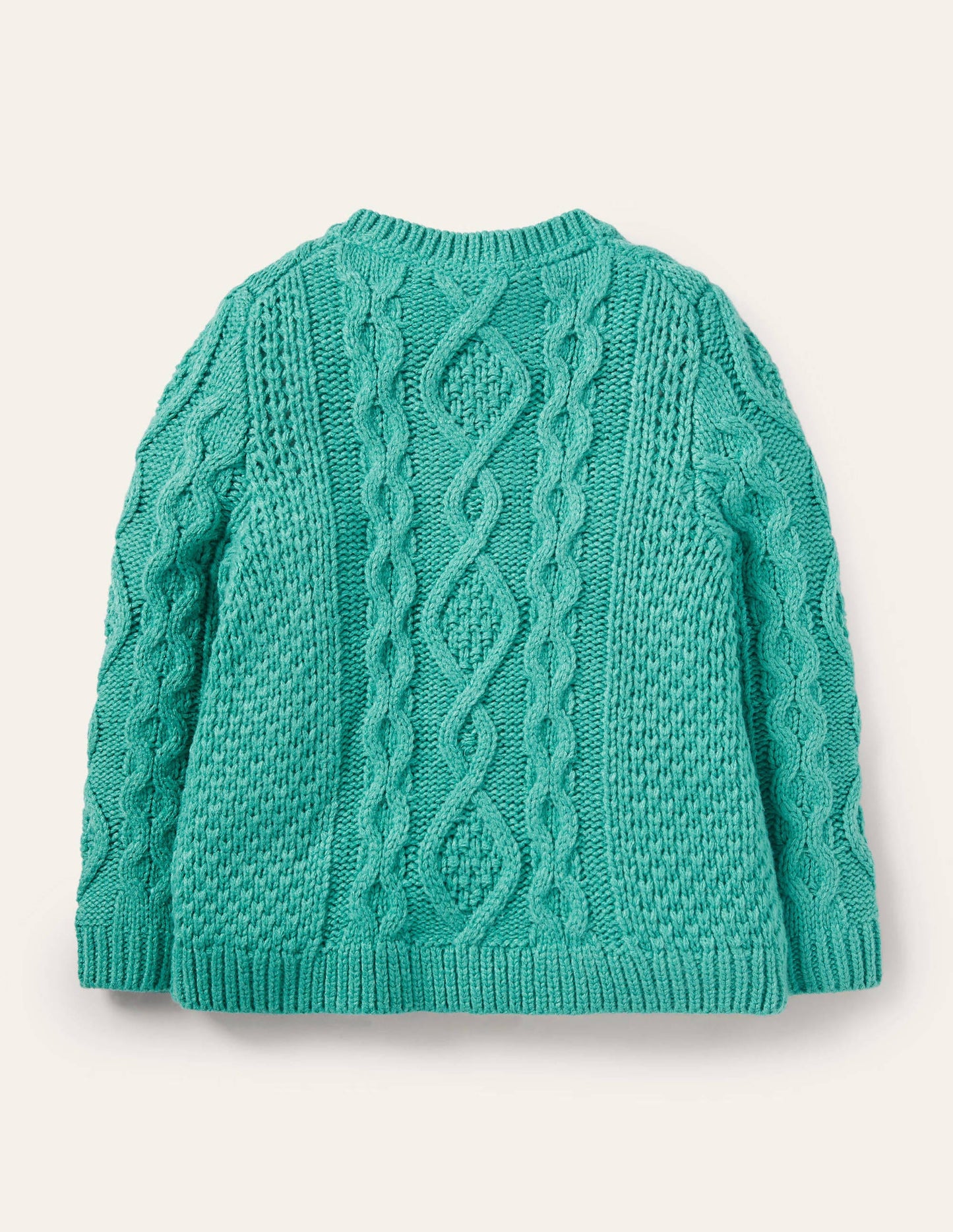 Cable Cardigan-Brook Blue