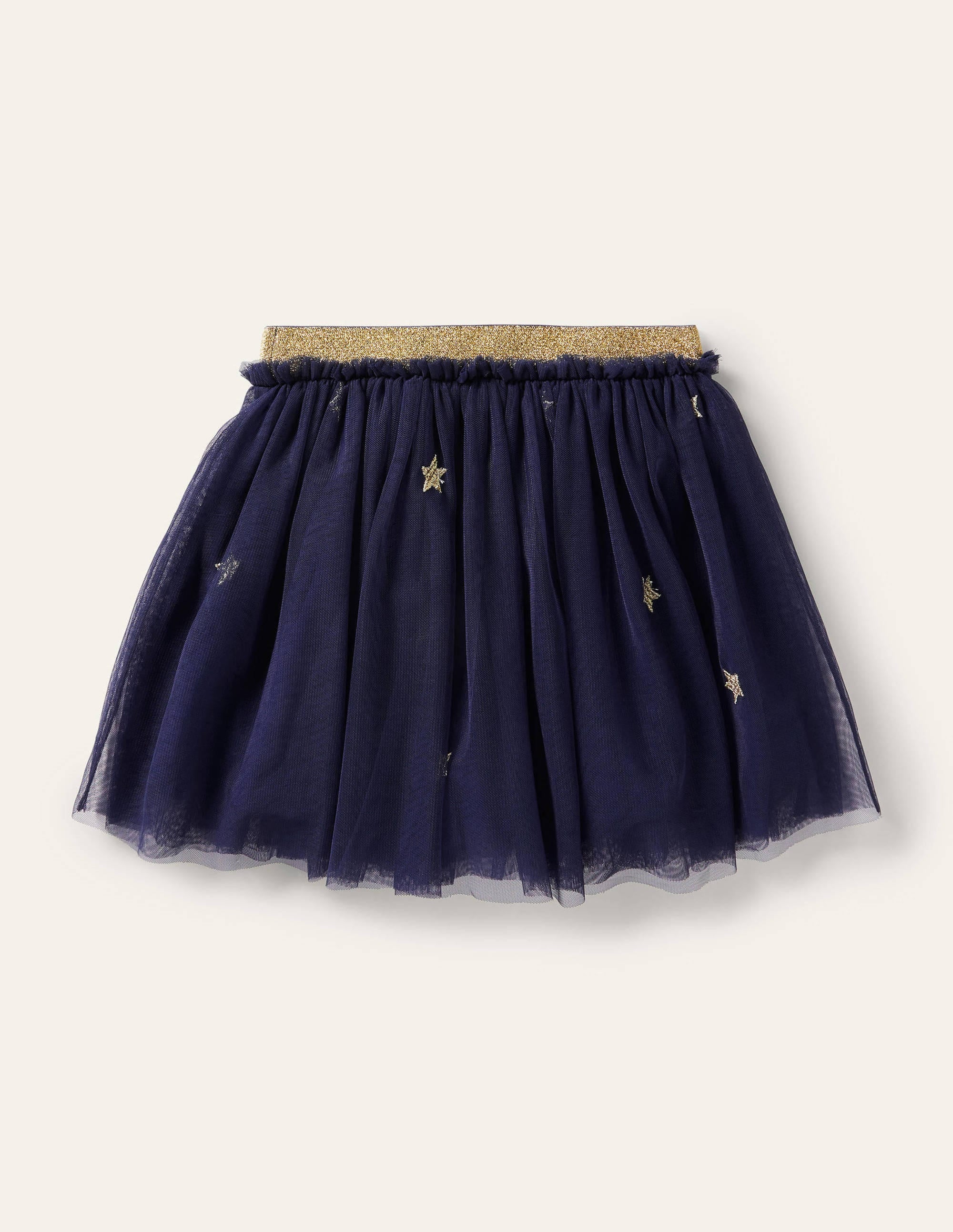 Appliqué Tulle Skirt-Starboard Blue Animals - Image 2