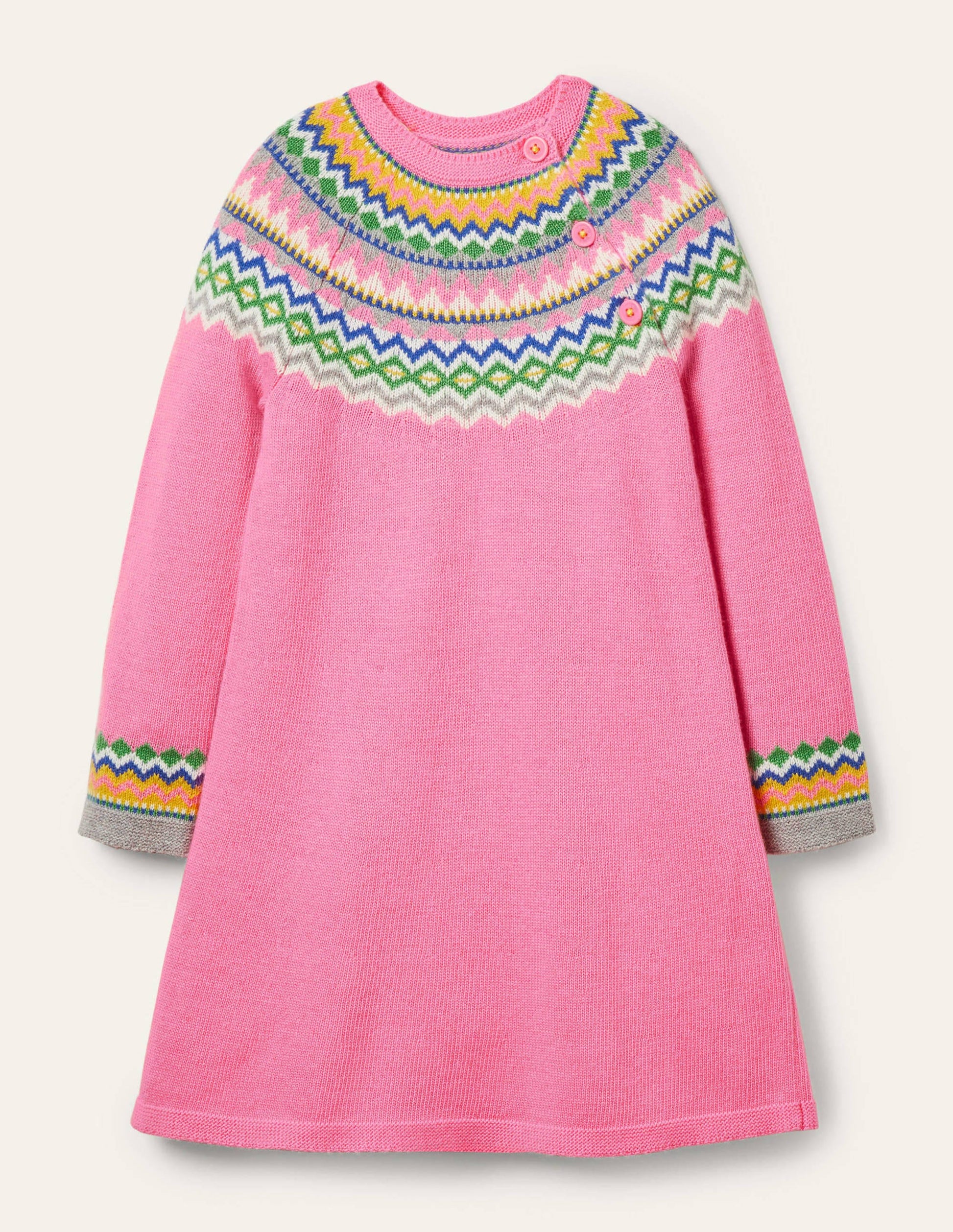 Lucy Dress-Bright Petal Pink-1