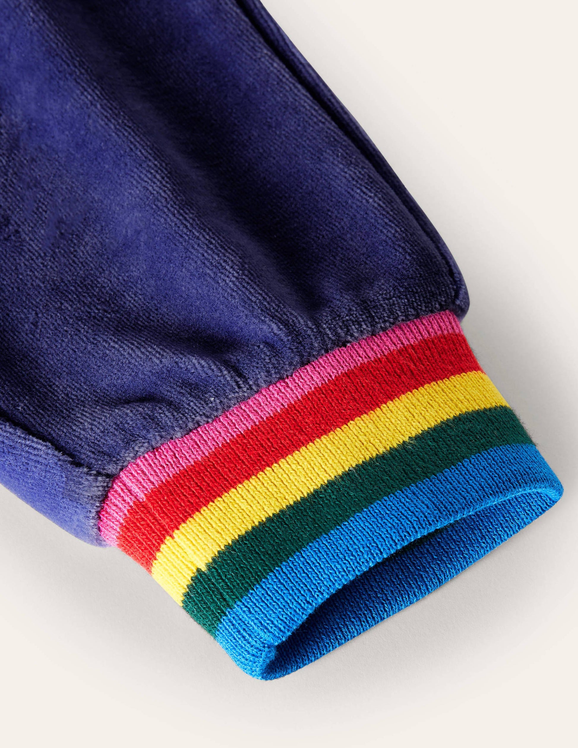 Velour Joggers-Starboard Blue-3