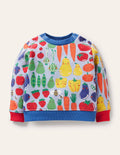 Cosy Sweatshirt-Winter Sky Garden Gang
