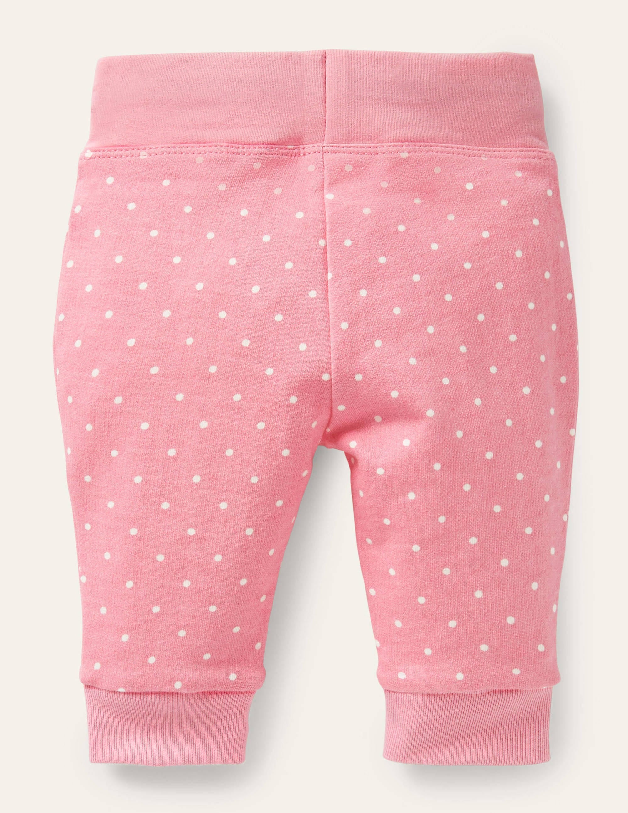 Appliqué Knee Jersey Bottoms-Formica Pink Hedgehogs - Image 2