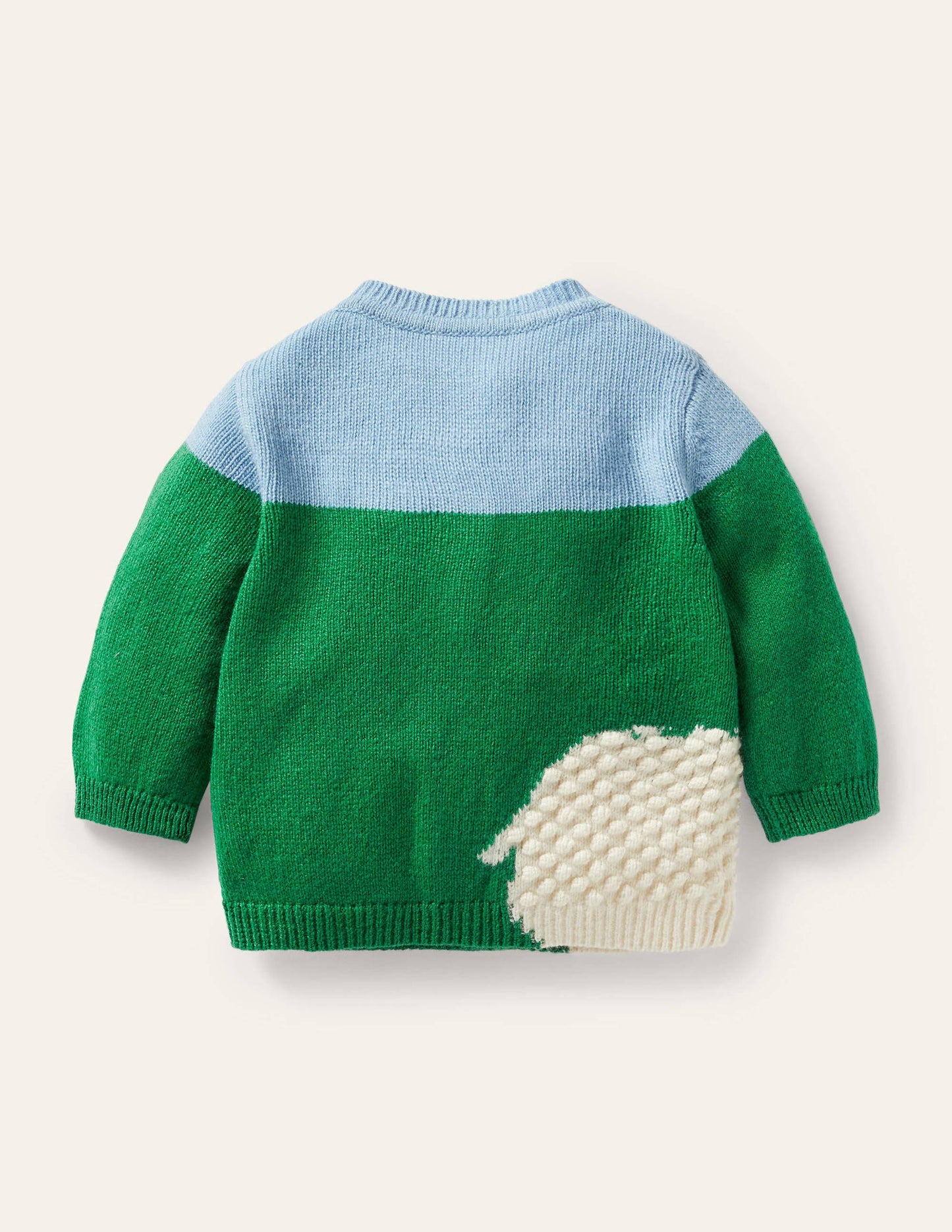 Fun Cardigan-Highland Green Sheep