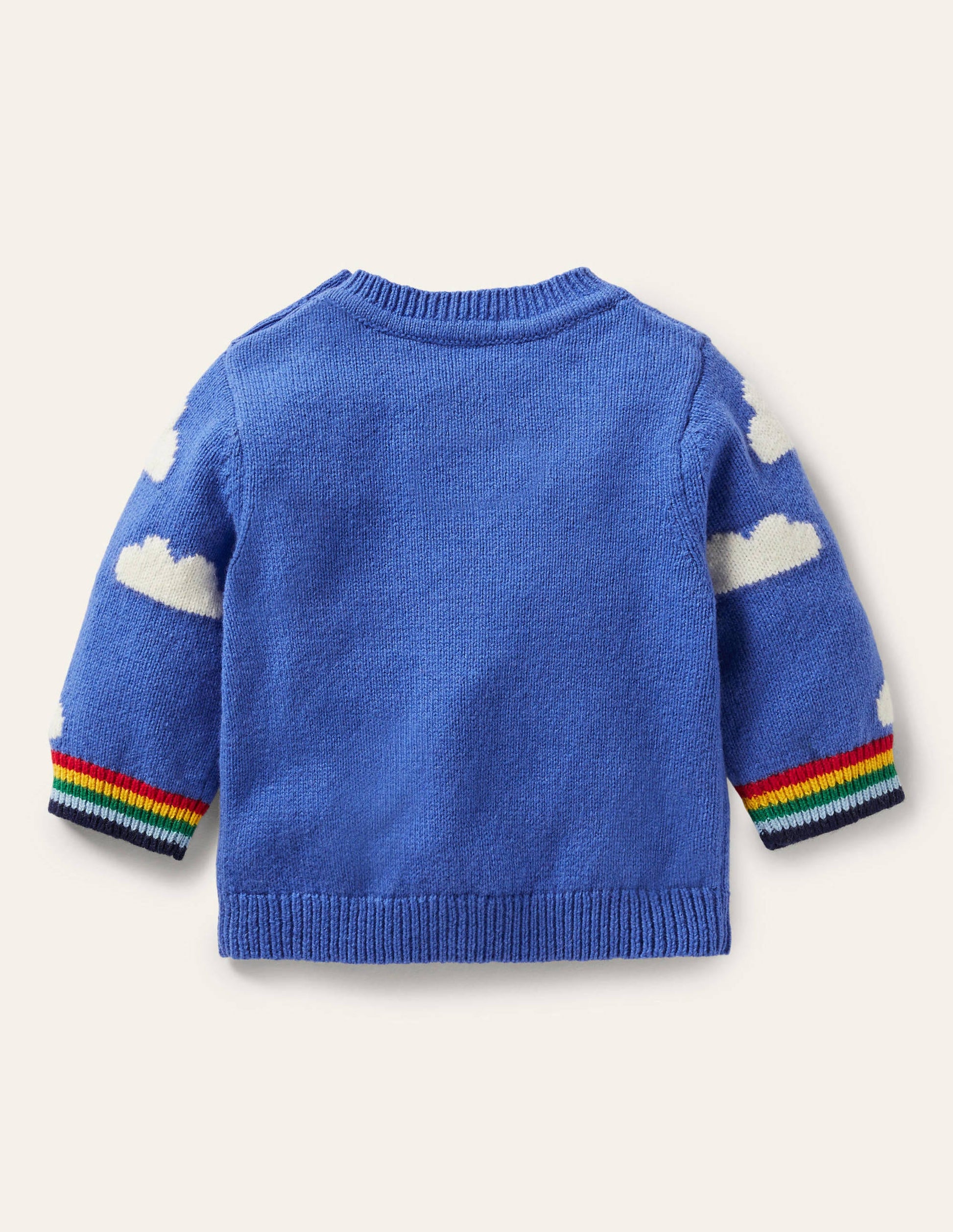 Fun Knitted Jumper-Elizabethan Blue Plane-2