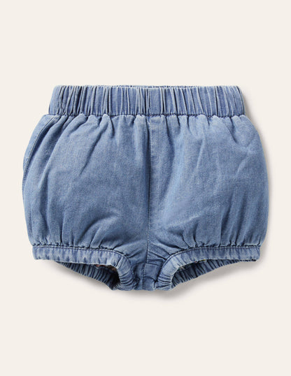 Chambray Bloomers-Chambray Blue-1
