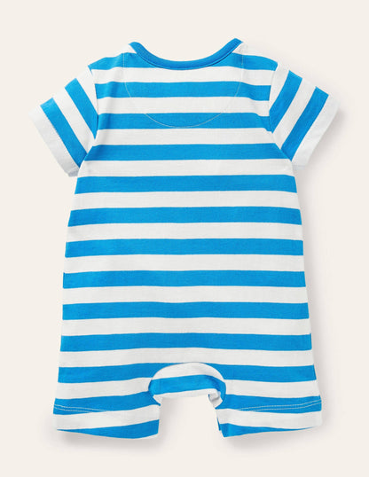 Short Jersey Romper-Ivory/Moroccan Blue Sprout-3