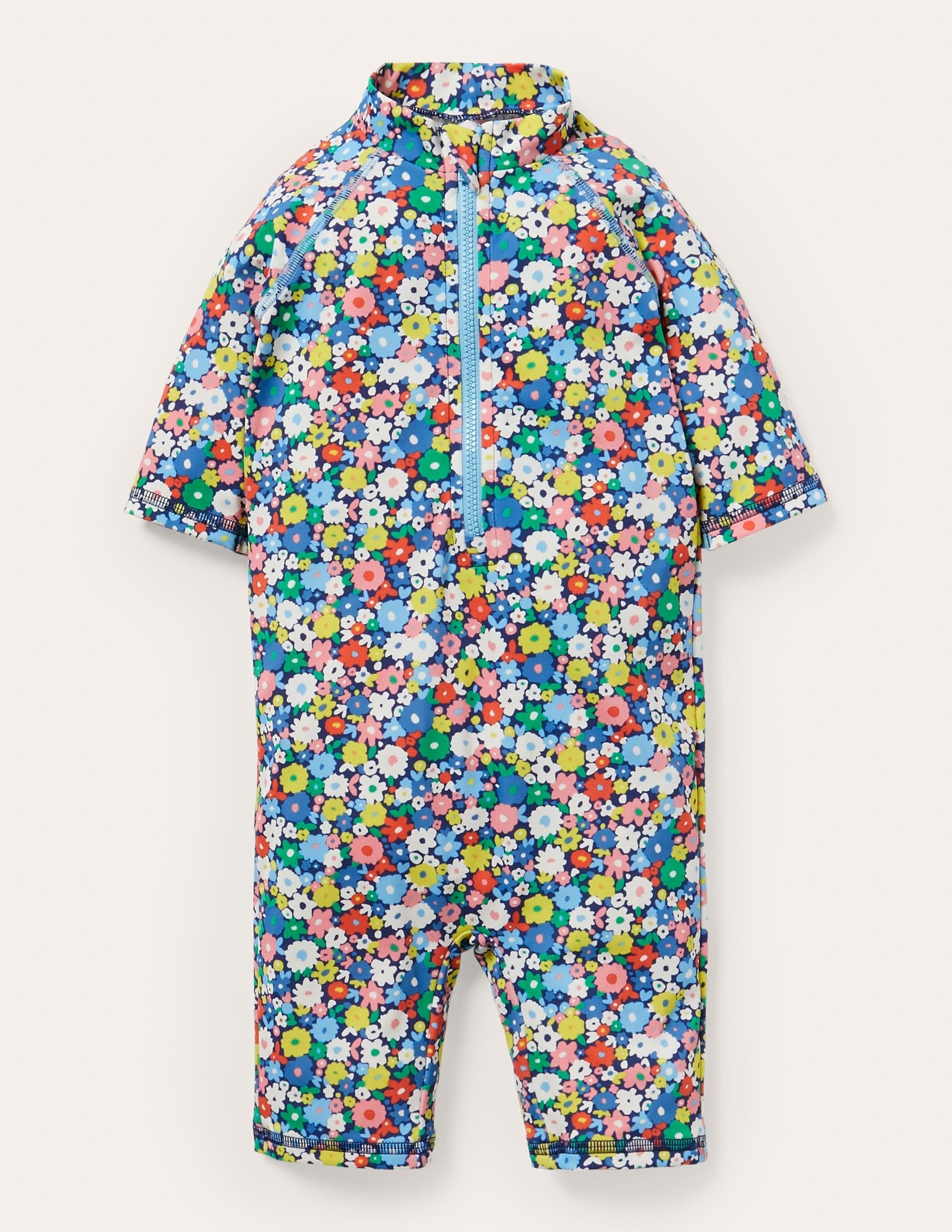 Sun-safe Surf Suit-Firecracker Flowerpatch - Image 1